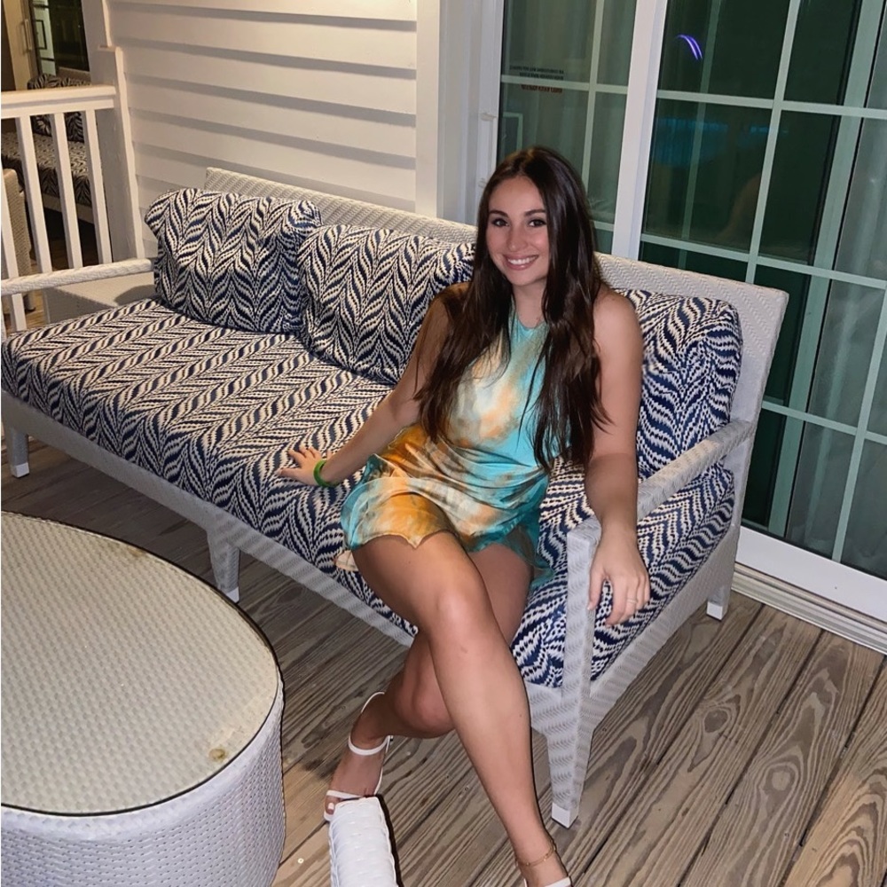 Tie dye Halter dress